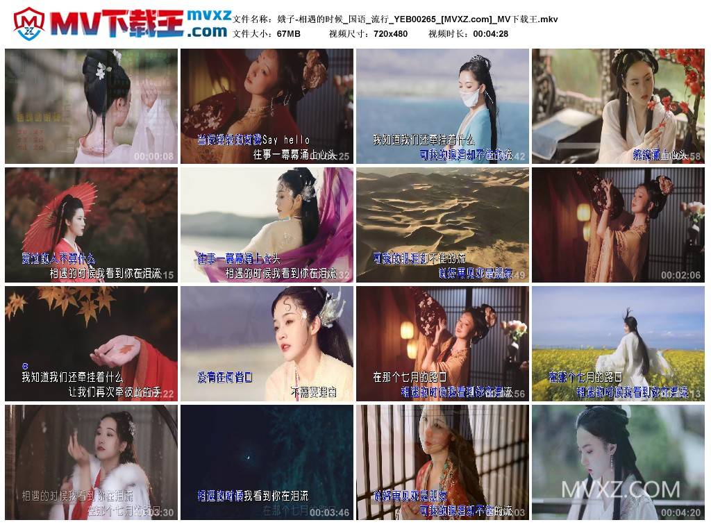 娥子-相遇的时候_国语_流行_YEB00265